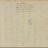 Letter to Miss Greame