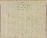 Letter to Miss Greame