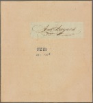 Letter to Andrew Bayard [Philadelphia]