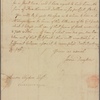 Letter to Aaron Ogden, Elizabeth Town [N. J.]