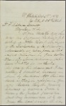 Letter to Thomas Addis Emmet, New York