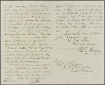 Letter to Thomas Addis Emmet, New York