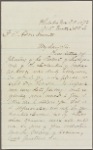 Letter to Thomas Addis Emmet, New York