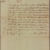 Letter to Thomas Mifflin