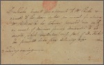 Letter to Thomas Riché