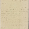 Letter to J[ohn] S[tuart] Skinner [Baltimore]