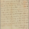 Letter to [Ashbel?] Green