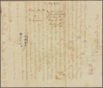 Letter to Gov. Thomas Mifflin