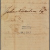 Letter to John Nicholson