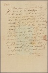 Letter to [William?] Cranch