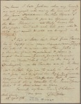 Letter to [Horatio Gates.]