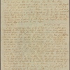 Letter to Jonathan D[ickinson] Sergeant, Philadelphia