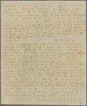 Letter to Jonathan D[ickinson] Sergeant, Philadelphia