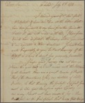 Letter to [David McCleur --McClure--, near Carlisle.]