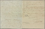 Letter to Col. Moore Furman, Pitts Town