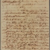 Letter to William Bingham, Martinico; per Capt. John Stevens