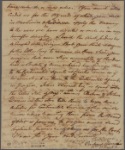 Letter to William Bingham, Martinico; per Capt. John Stevens