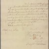 Letter to Gov. George Clinton