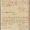 Letter to Samuel L[atham] Mitchell [Mitchill], New York