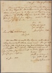 Letter to Samuel L[atham] Mitchell [Mitchill], New York