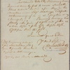 Letter to John Mason, Georgetown, Md.