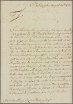 Letter to Caesar Rodney [Wilmington?]