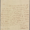 Letter to Philip Renselaer [Van Rensselaer]