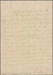 Letter to Col. Thomas Bradford, Commissary of Prisoners