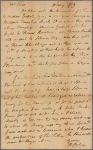 Letter to [Nicholas] Scull