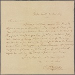 Letter to -- --