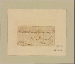 Letter to Cadwallader Colden, New York
