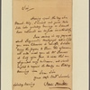 Letter to Benjamin Chew