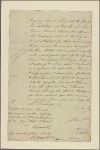 Letter to Nicholas Vincent, senior captain at Plymouth