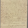 Letter to -- --
