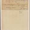 Letter to Sec. [Timothy] Matlack [Philadelphia]