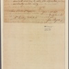 Letter to Sec. [Timothy] Matlack [Philadelphia]