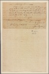 Letter to Sec. [Timothy] Matlack [Philadelphia]