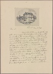 Letter to John Dickinson, Wilmington