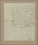 Letter to Gunning Bedford [jr., New Castle, Del.]