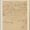Letter to John Swift, Collector of His Majesty's Customs, Philadelphia