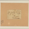 Letter to John Swift, Collector of His Majesty's Customs, Philadelphia