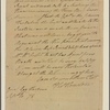 Letter to [Robert Knox,] Philadelphia. Capt. [James]