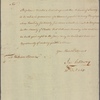 Letter to William Peters