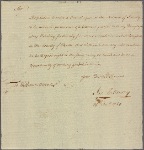 Letter to William Peters