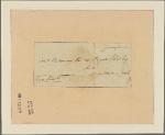 Letter to Col. [Jeremiah] Wadsworth or Royal Flint, Murderer's Creek [N. Y.]