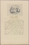 Letter to George Read