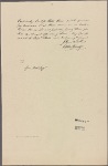 Letter to George Read