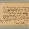 Letter to -- --