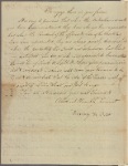 Letter to the Select Men of Boston
