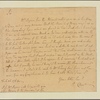 Letter to -- --